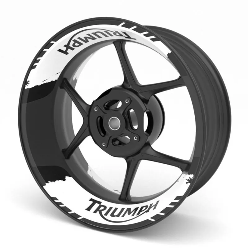 dvoudílné polepy na kola TRIUMPH Limitovaná Edice