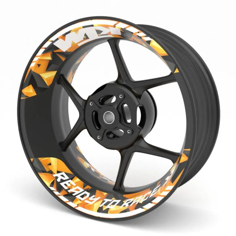 dvoudílné polepy na kola KTM Nejlepší Cena