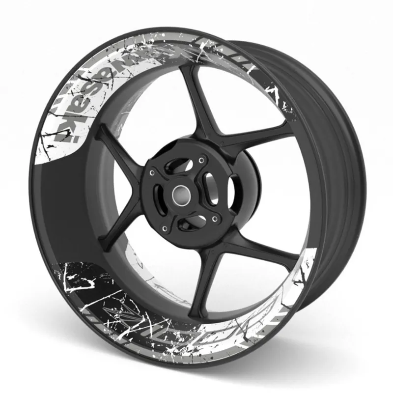 Nízká Cena dvoudílné polepy na kola KAWASAKI Z1000