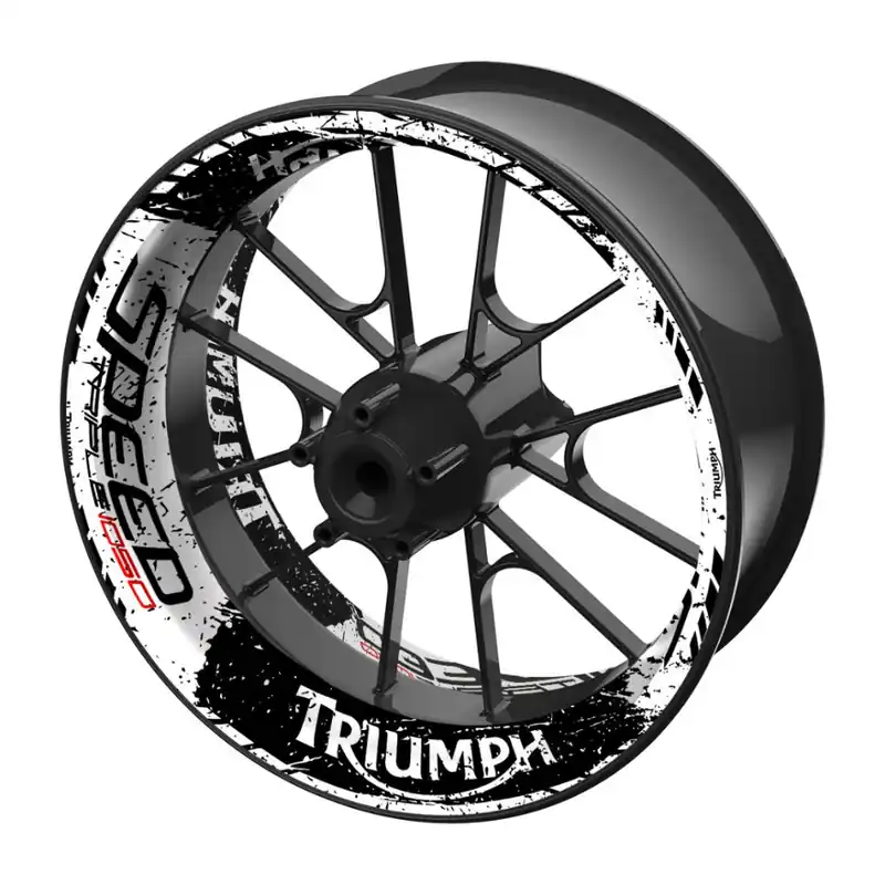 jednodílné polepy na kola TRIUMPH Street Triple 1050 Aktuální