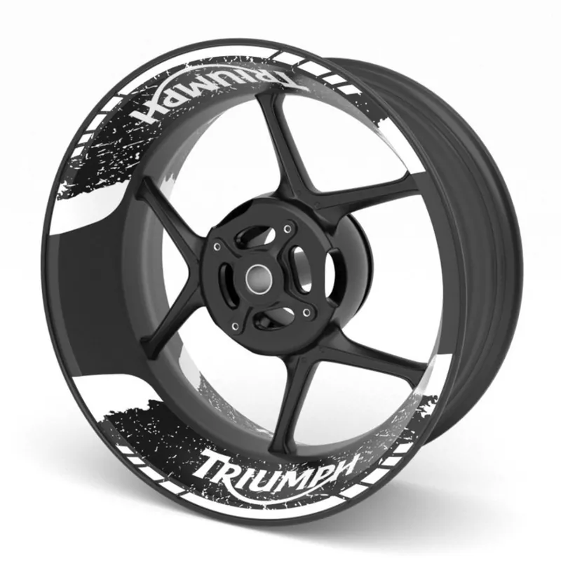 dvoudílné polepy na kola TRIUMPH Rychlé Dodání