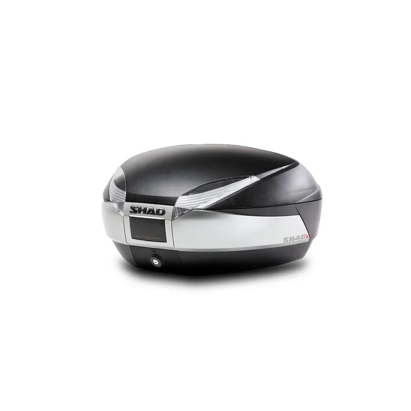 Limitovaná Edice Vrchní kufr na motorku SHAD SH48 D0B48400 nový titan se zámkem PREMIUM SMART