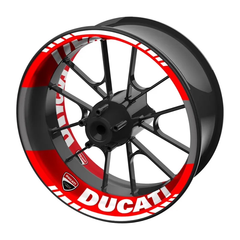 dvoudílné polepy na kola DUCATI Originální