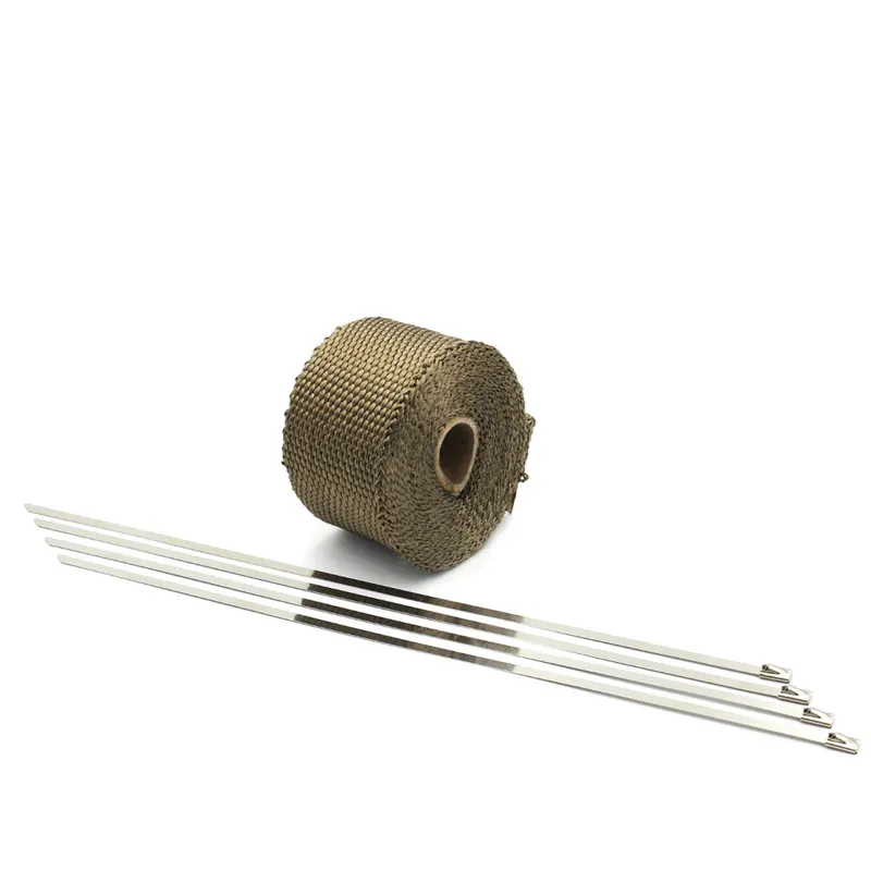 Aktuální Žáruvzdorná omotávka výfukových svodů 5m bronzová