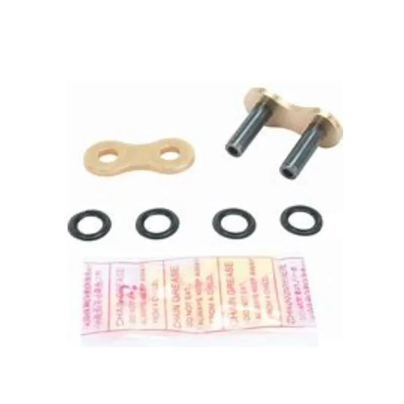 Novinka Nýtovací spojka řetězu D.I.D Chain 530VX3 ZJ Zlatá/Černá