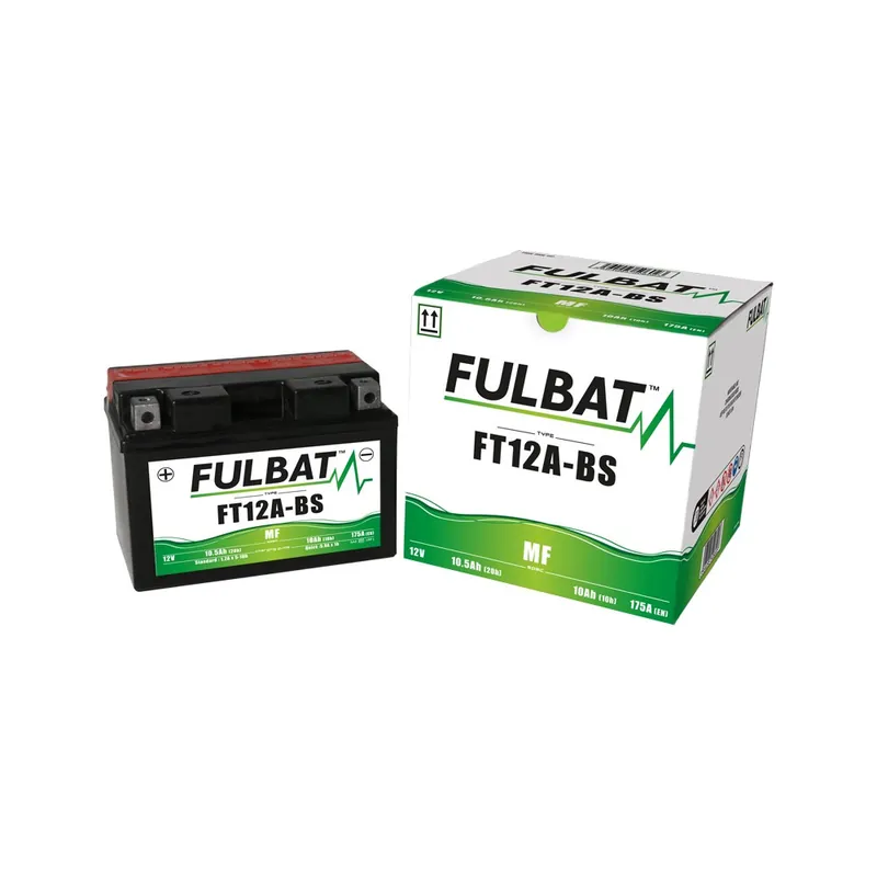 Nejlepší Cena Bezúdržbová motocyklová baterie FULBAT FT12A-BS (YT12A-BS)