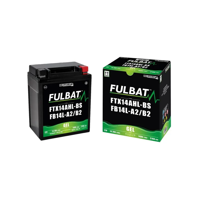 Pouze Dnes Gelová baterie FULBAT FB14L-A2 GEL (12N14-3A) (YB14L-A2 GEL)