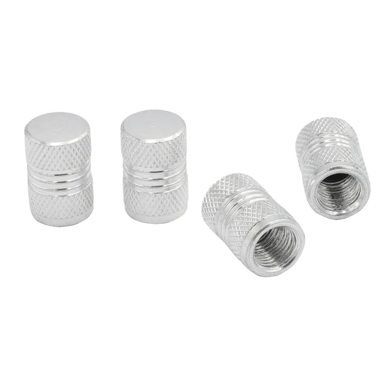 Novinka čepičky ventilků na automobil stříbrná