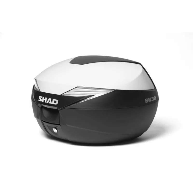 Vrchní kufr na motorku s barevným krytem SHAD SH39 bílá Nakupujte Hned