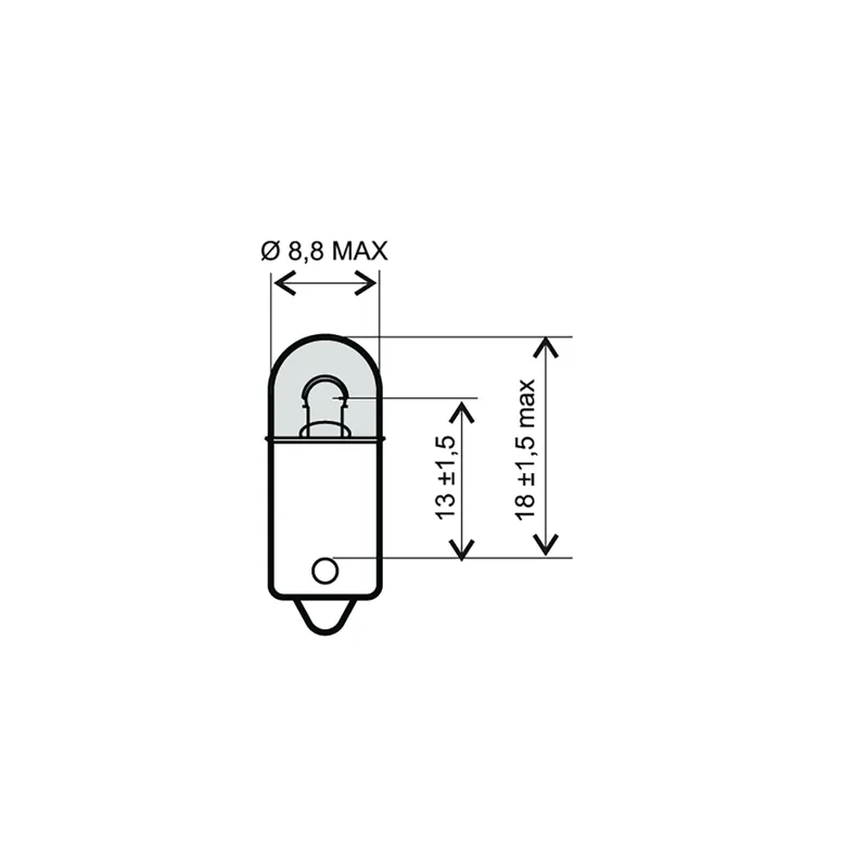 Top Prodej Lamp RMS 246510331 6V 4W BA9S (10pcs)