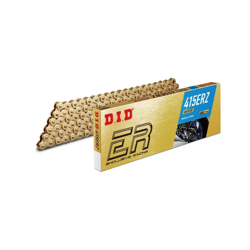 Racing Chain D.I.D Chain 415ERZ SDH Gold&Gold 110 L Originální