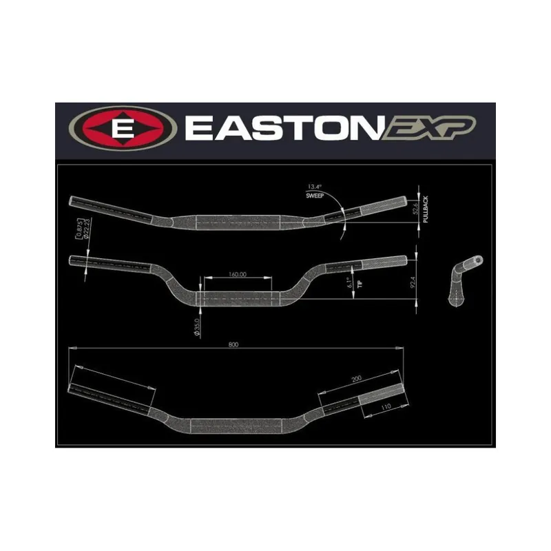 Řídítka EASTON EXP EXP M 92 53 Aktuální