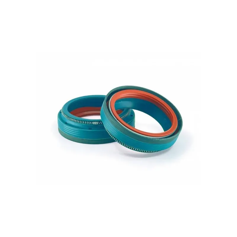 Simeringy do přední vidlice (FOX 34 mm, all 2016-2023, DC), SKF (zeleno-červené) Dokud Zásoby Vydrží