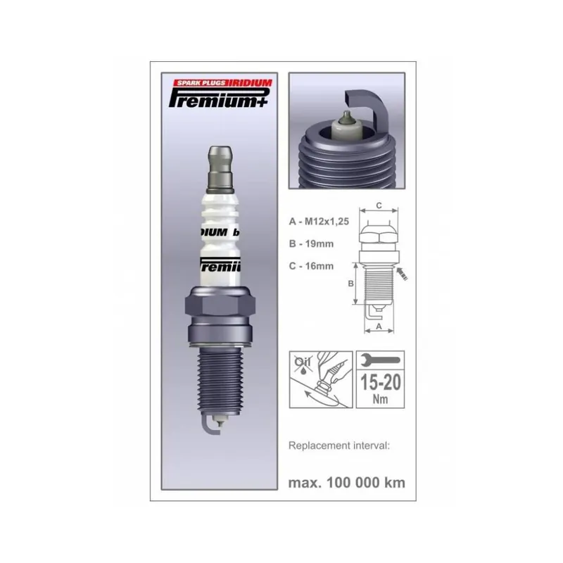 Finální Výprodej Zapalovací svíčka P38 řada Premium Iridium+, BRISK - Česká Republika