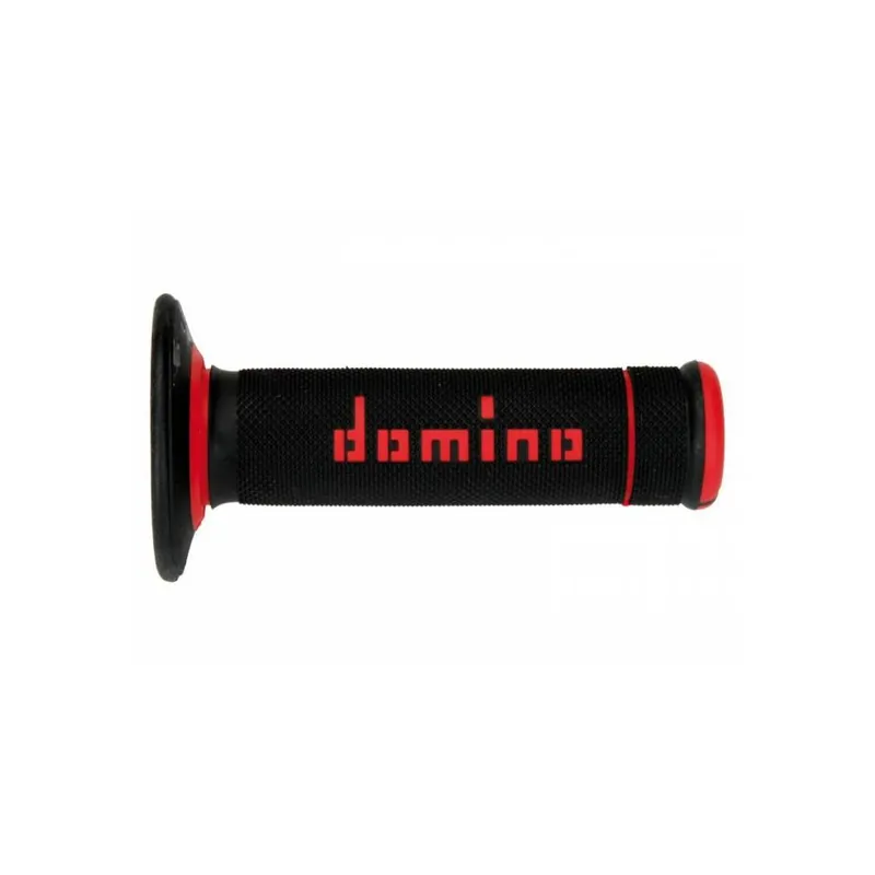 Gripy A190 (offroad) délka 123 + 120 mm, DOMINO (černo-červené) Víkendová Akce