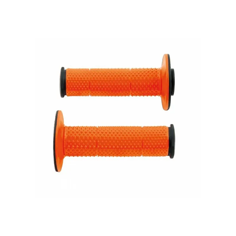 Gripy FULL DIAMOND, RTECH (černé/oranžové, extra měkké, pár) Sezónní Sleva