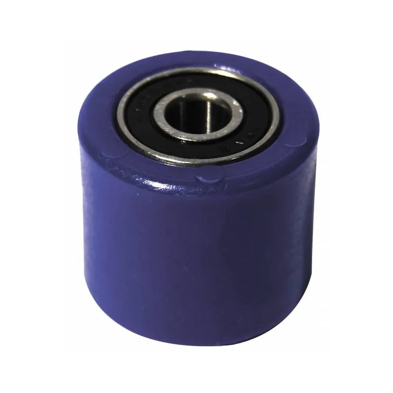 Kladka řetězu univerzální, RTECH (modrá, vnitřní průměr 8 mm, vnější průměr 31 mm, šířka 28 mm) Garance Vrácení Peněz