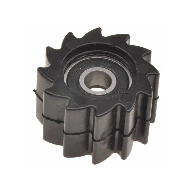 Kladka řetězu Kawasaki, RTECH (černá, vnitřní průměr 8 mm, vnější průměr 38 mm, šířka 23 mm Celosvětová Doprava