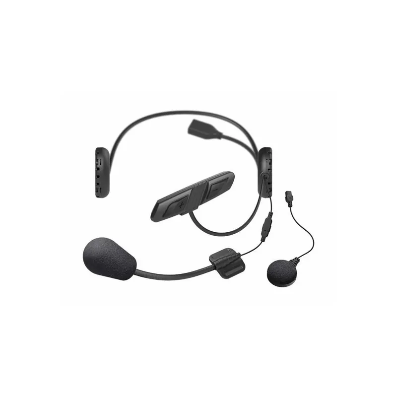 Bluetooth handsfree headset 3S PLUS pro skútry pro integrální přilby (dosah 0,4 km) včetně pevného mikrofonu, SENA Záruka V Ceně