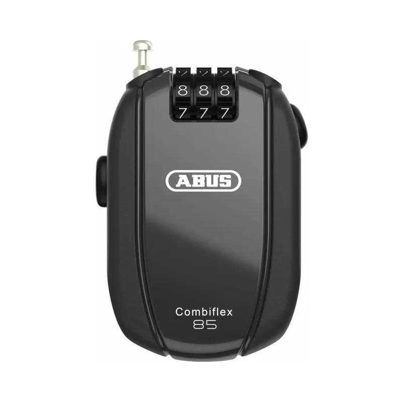 Svinovací lankový zámek Combiflex Break (délka 85 cm, černý), ABUS Horká Nabídka