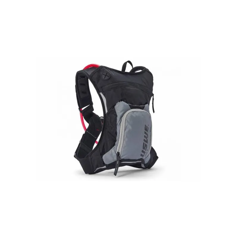 Cenový Hit Batoh ENDURO RAW 3, USWE - ŠVÉDSKO (carbon černá, objem 3L, hydrobag 2L)