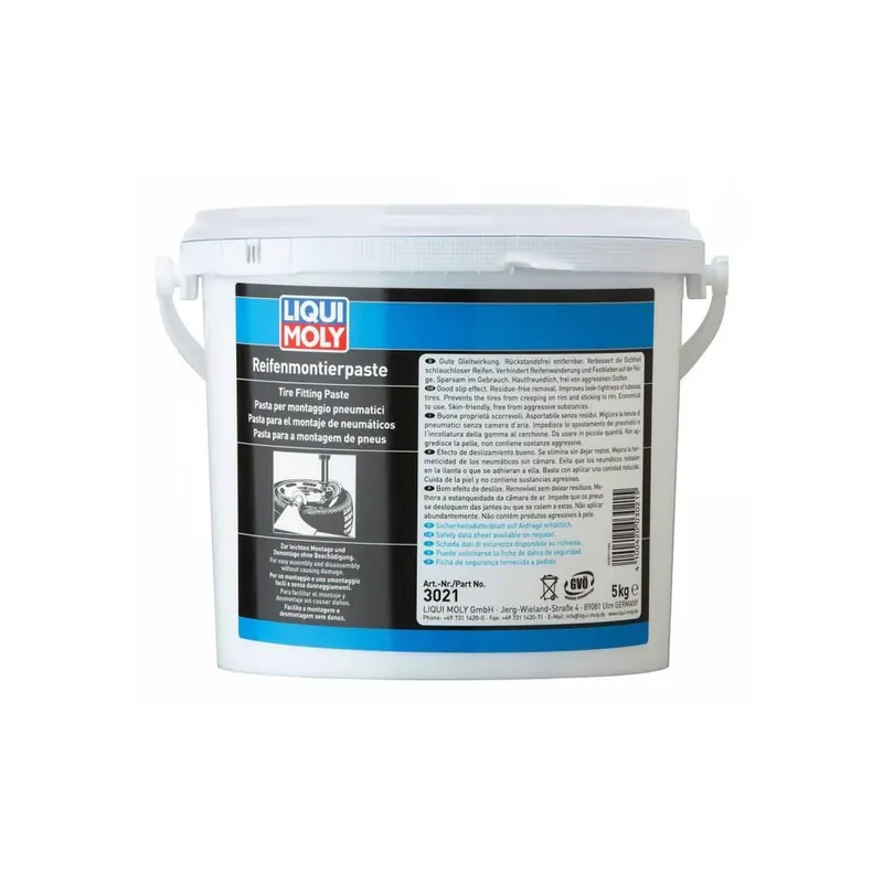 Odeslání Ihned LIQUI MOLY Bílá pasta pro montáž pneumatik, 5 kg