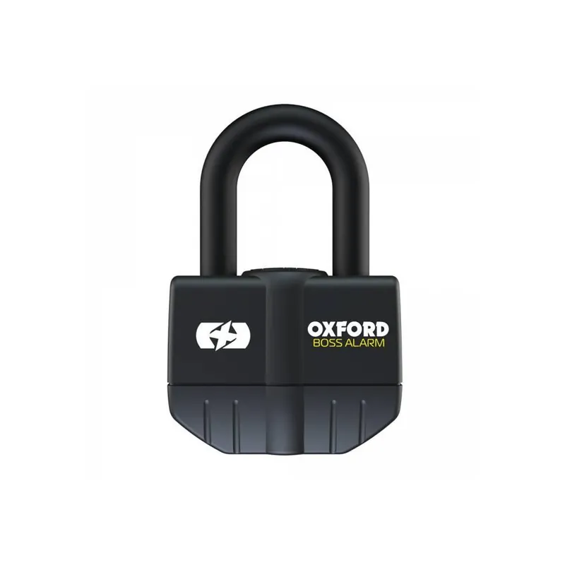 Velkoobchod Zámek U profil BIG BOSS ALARM, OXFORD (integrovaný alarm, průměr čepu 16 mm, černý)