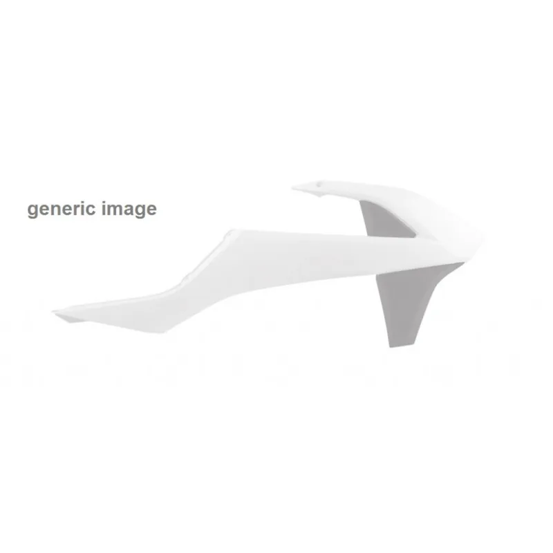 Spoilery chladiče POLISPORT (pár) neonově žlutá Profesionální