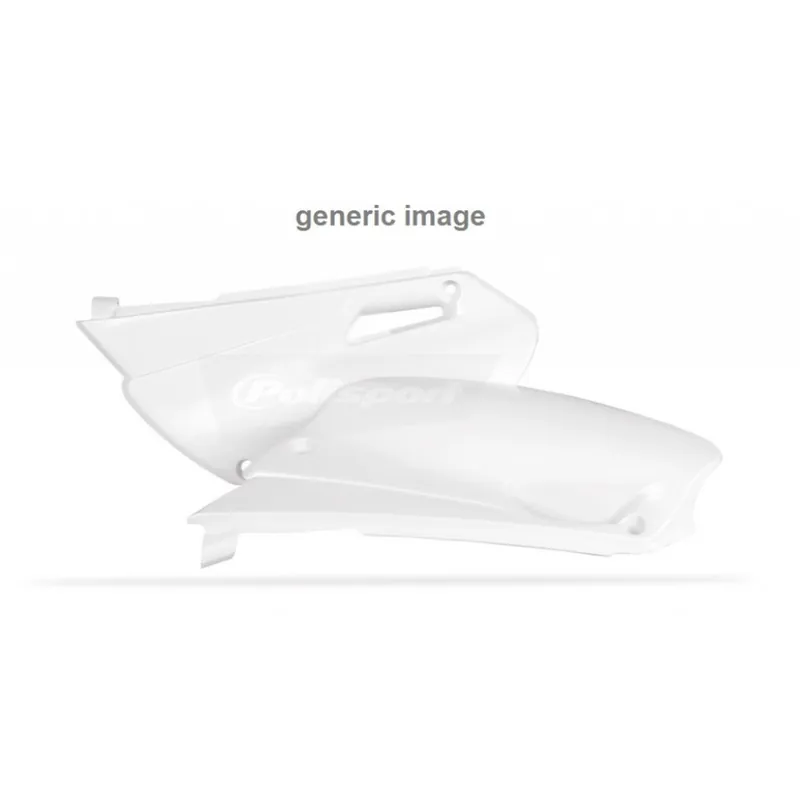 Boční číslové tabulky POLISPORT (pár) bílá/černá Koupit Online