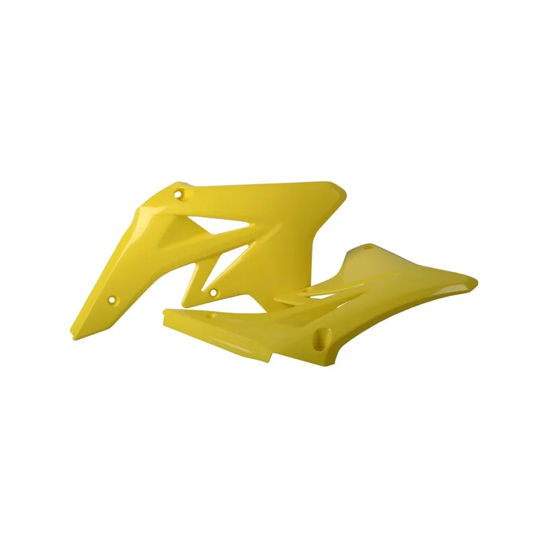 Prémiový Spoilery chladiče POLISPORT (pár) žlutá RM 01