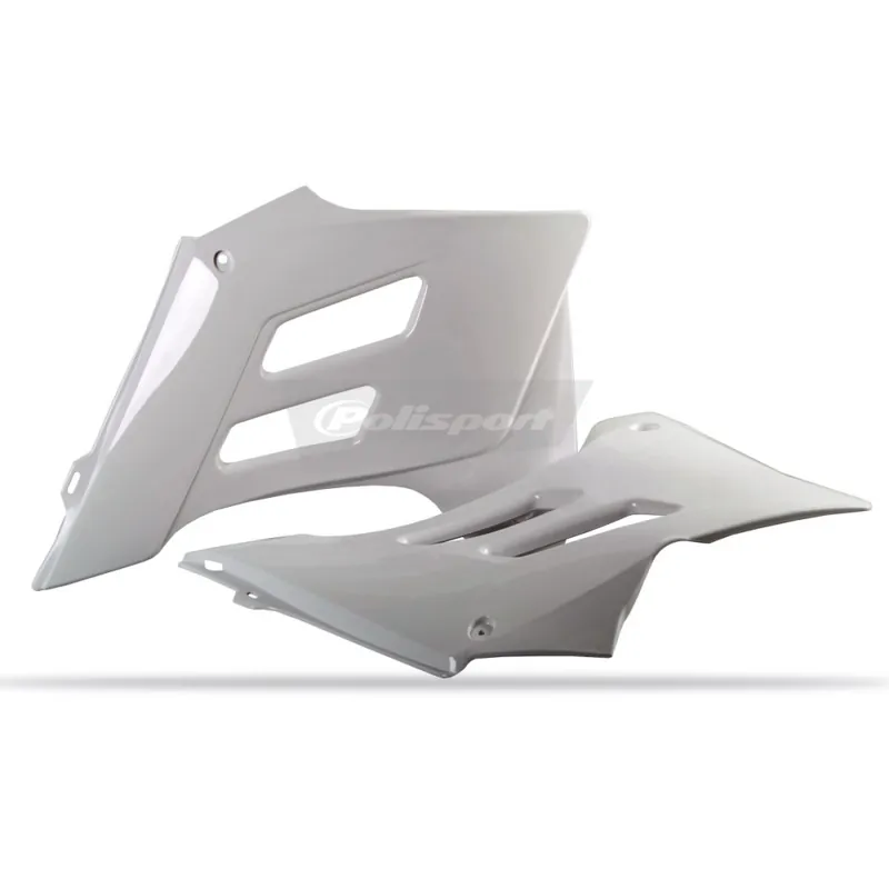 Spoilery chladiče POLISPORT (pár) bílá Profesionální