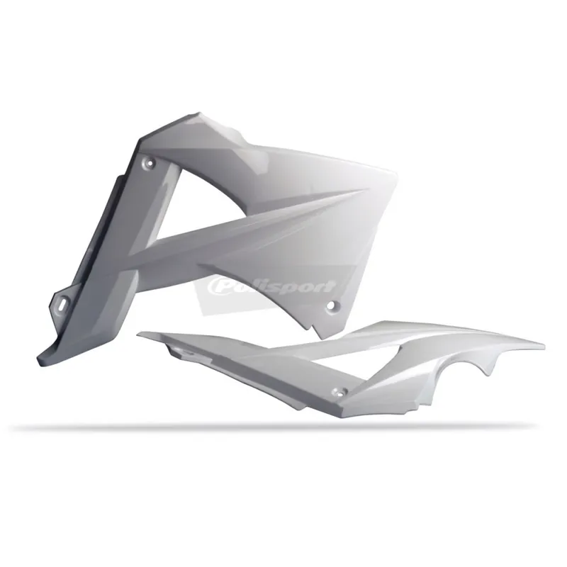 Nejlepší Volba Spoilery chladiče POLISPORT (pár) bílá