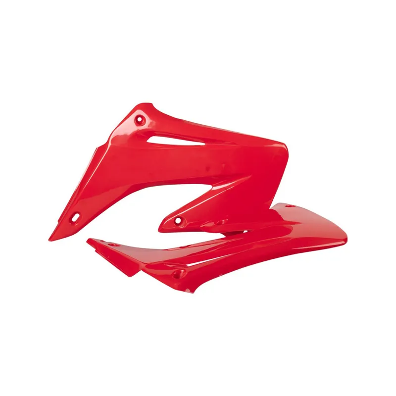 Profesionální Spoilery chladiče POLISPORT (pár) červená CR 04