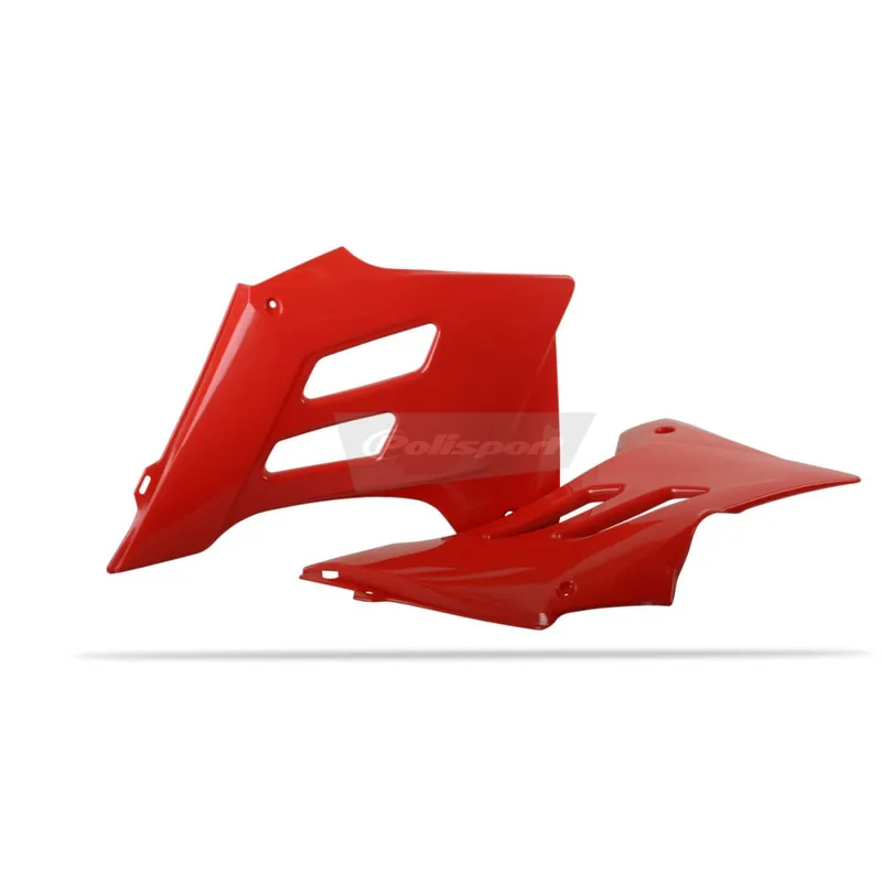 Spoilery chladiče POLISPORT (pár) červená Moderní