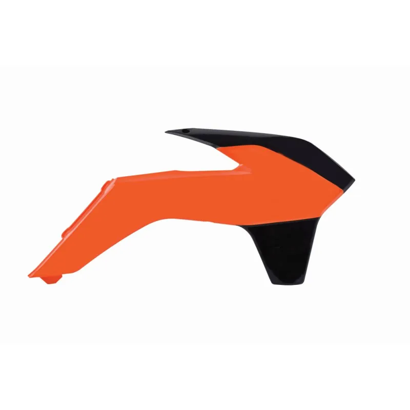 Spoilery chladiče POLISPORT (pár) oranžovo KTM/černá Exkluzivní