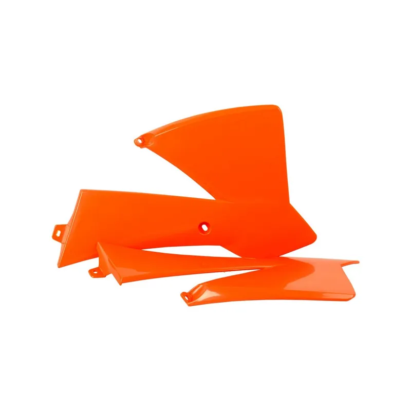 Vrácení Zdarma Spoilery chladiče POLISPORT (pár) oranžová KTM
