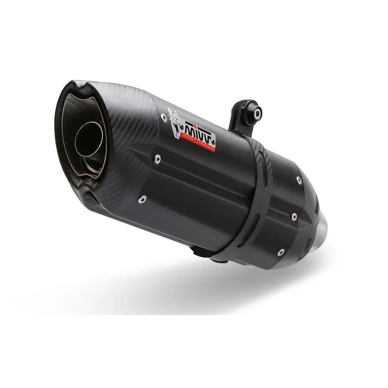 Koncovka výfuku MIVV SUONO T.016.L9 Černá ocel Víkendová Akce