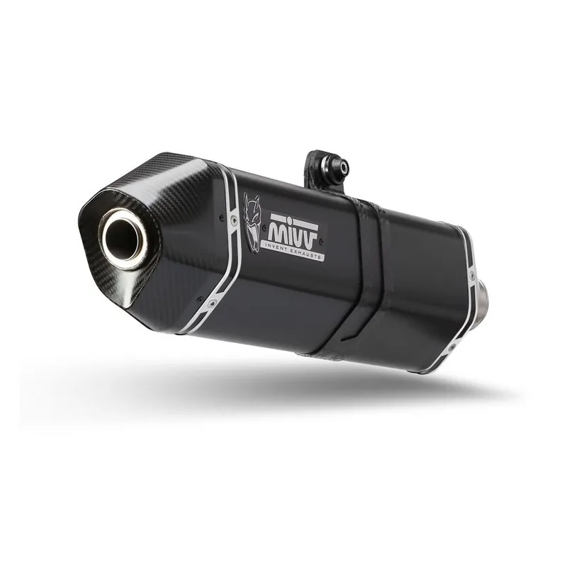 Výfuk kompletní 2x1 MIVV SPEED EDGE Y.058.LRB Černá ocel Nejlepší Cena