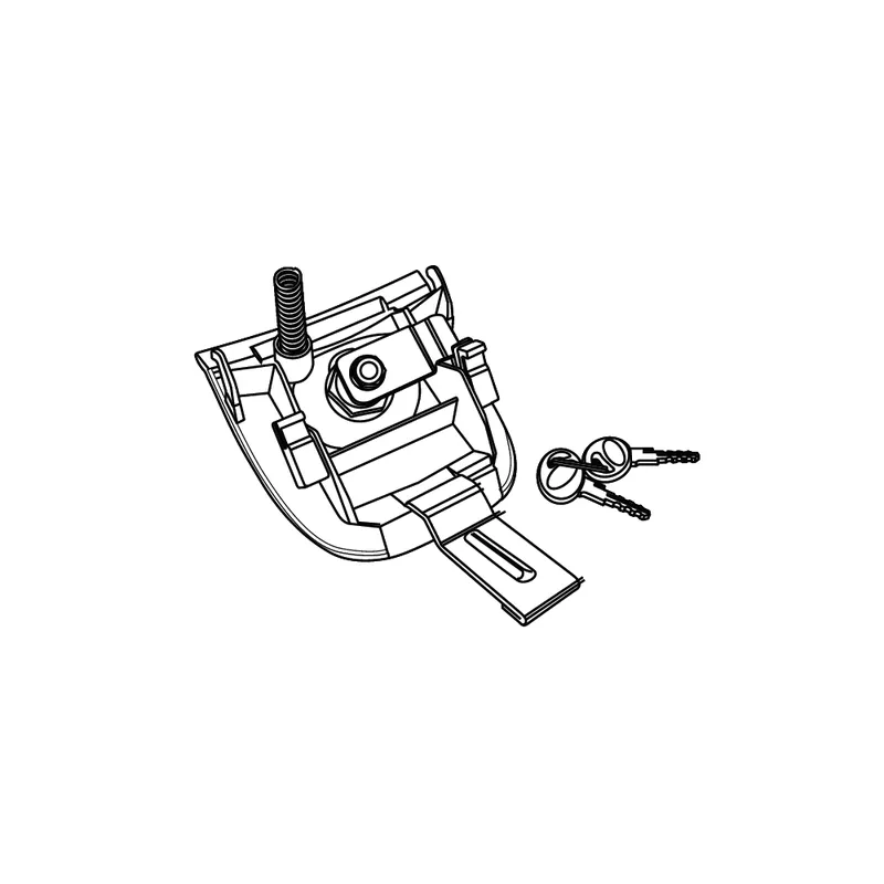 Zamykací mechanismus SHAD D1B37MAR pro SH37 Moderní