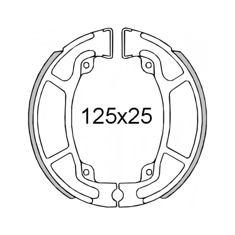 Brzdové čelisti RMS 225120471 Finální Výprodej
