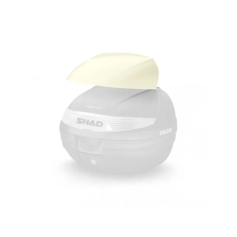 Expresní Doručení Vrchní kufr na motorku s barevným krytem SHAD SH29 Bez laku