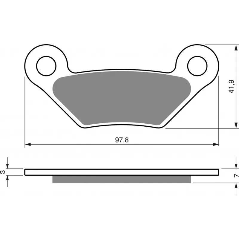 Cenově Výhodný Brzdové destičky GOLDFREN 356 K5