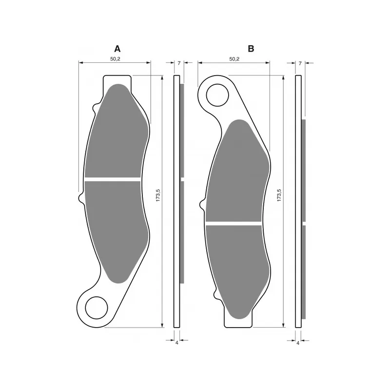 Brzdové destičky GOLDFREN 352 AD Aktuální