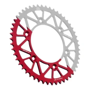 Hliníková řetězová rozeta JT JTA 215-56RED 56 zubů, 420 červená JTA215.56RED Výhodná Nabídka