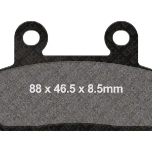 Brzdové destičky EBC FA124/2V Omezená Nabídka