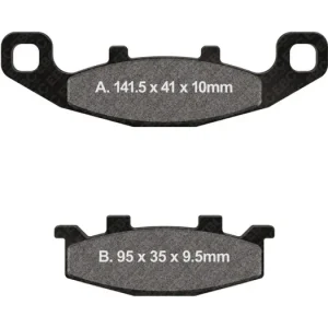 Nejprodávanější Brzdové destičky EBC FA129HH