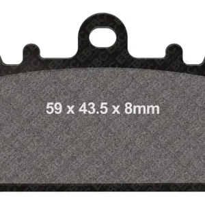 Brzdové destičky EBC FA180HH Pouze Dnes