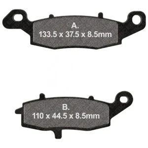 Vrácení Zdarma Brzdové destičky EBC FA231HH