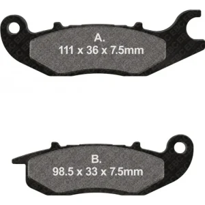 Brzdové destičky EBC FA375HH Novinka