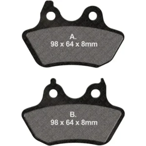 Brzdové destičky EBC FA434HH Horká Nabídka